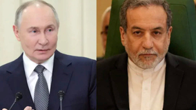 Iranian Foreign Minister Meeting With Putin In Moscow