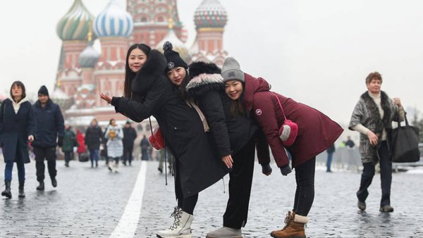Число иностранных туристов в России выросло на 95%, преобладают туристы из Азии