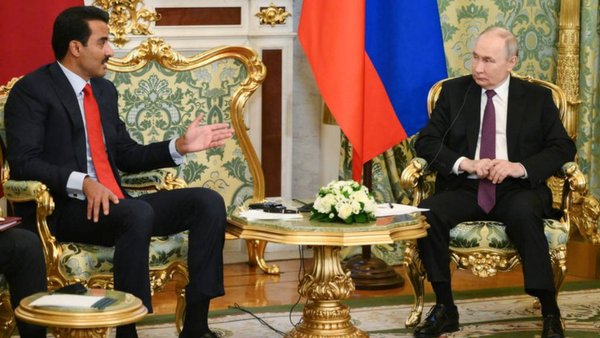 Путин и эмир Катара обсудили конфликты в Израиле и Сирии