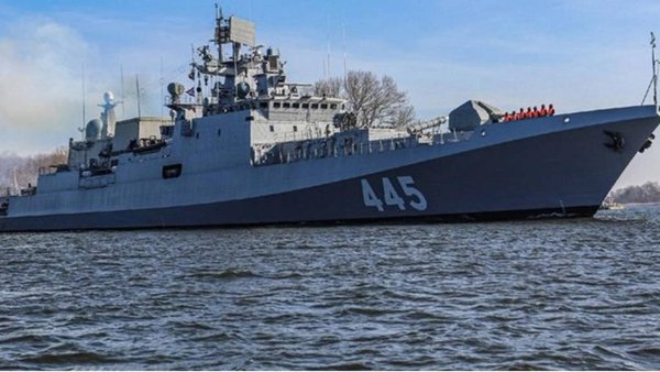 Россия передала новый фрегат ВМС Индии