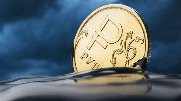 Цена на нефть и курс рубля
