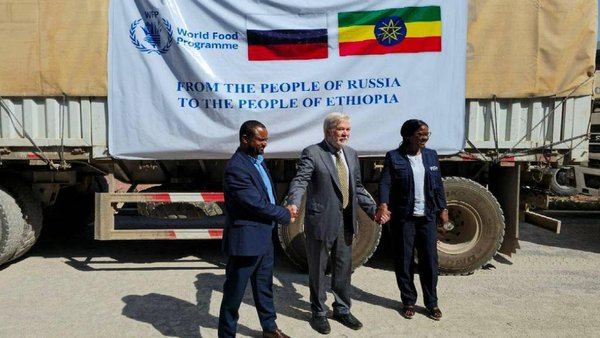 Russia Donates 1,600 Tonnes of Grain to Ethiopia