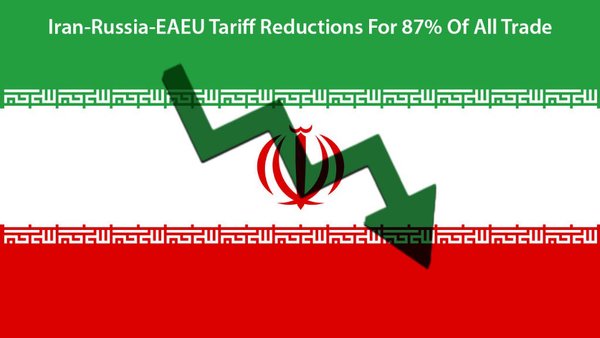 Iran – EAEU Free Trade Agreement To Remove Tariffs On 87% On All Products Traded With Russia
