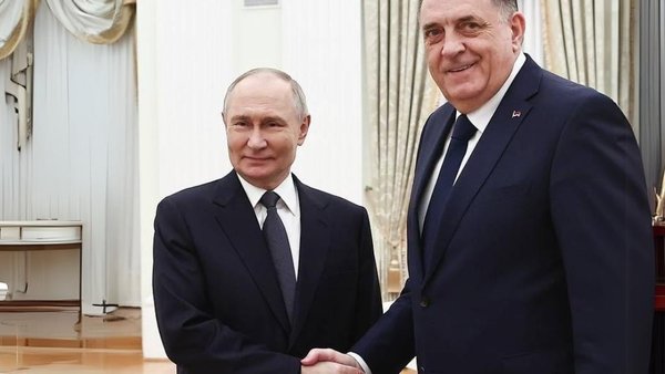 Putin Meets With Republika Srpska President As EU Loses Energy Sovereignty Over Eastern Europe