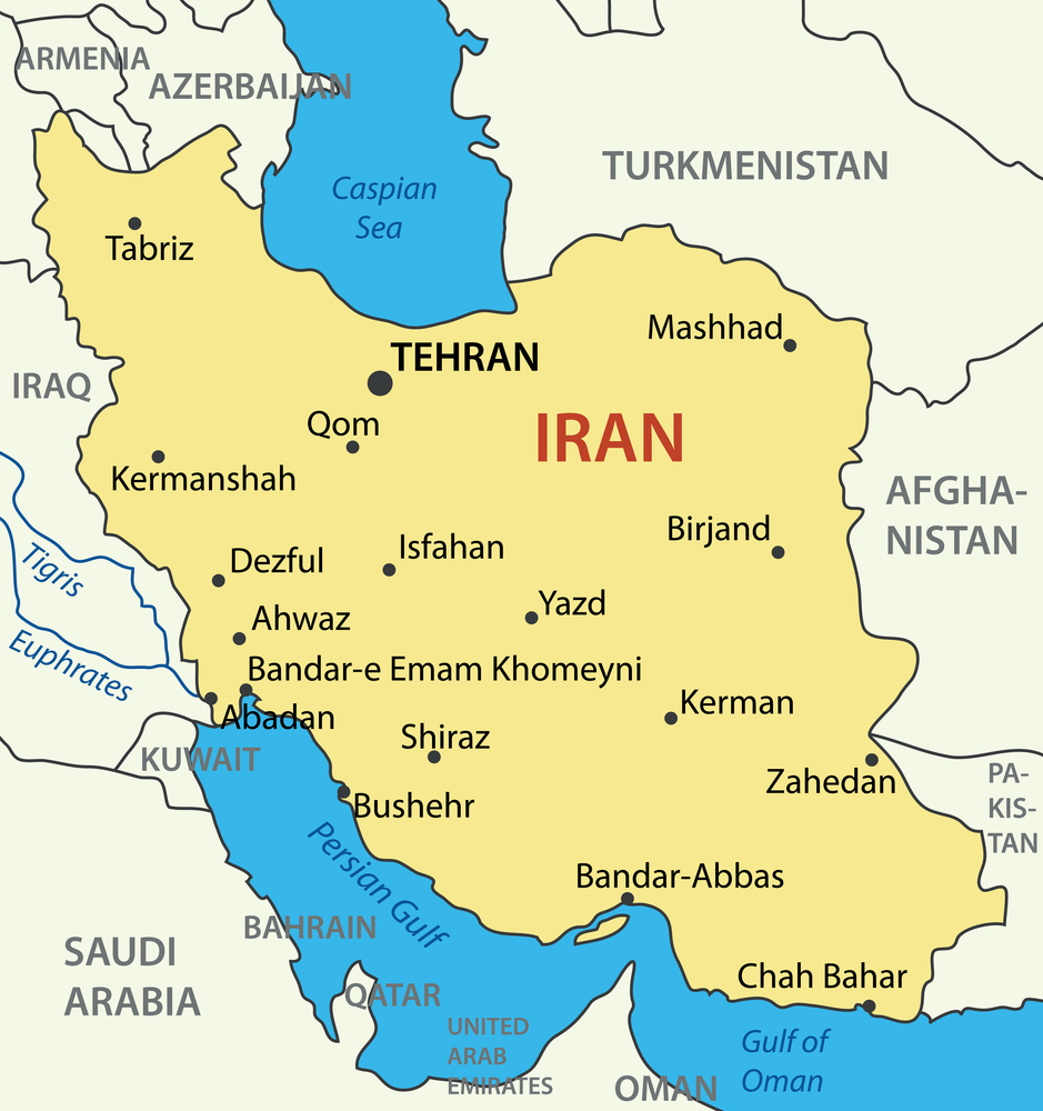Map of Iran