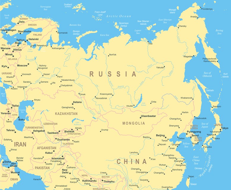Russia Map