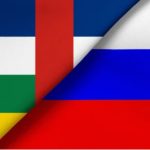 Russia and Central African Republic Flag