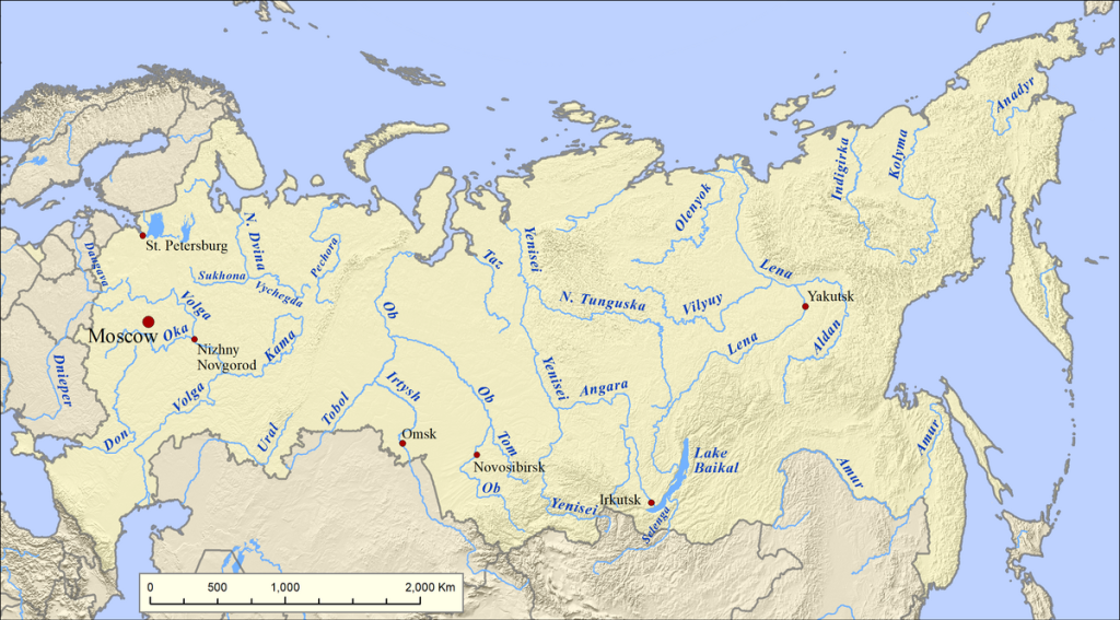 Russian rivers