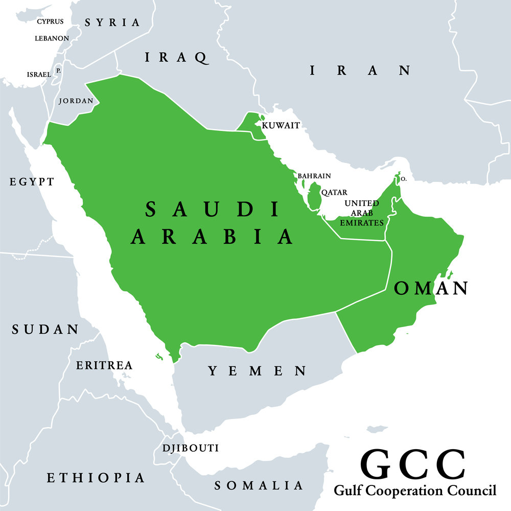 GCC Map