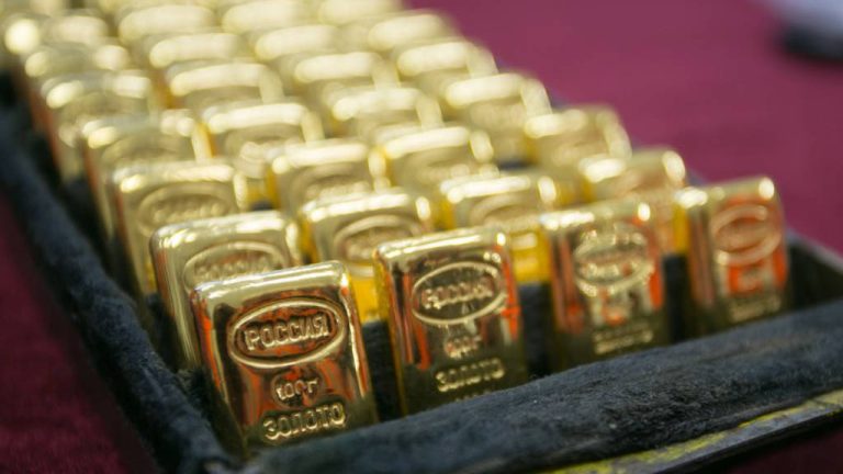 Russian Gold Ingots