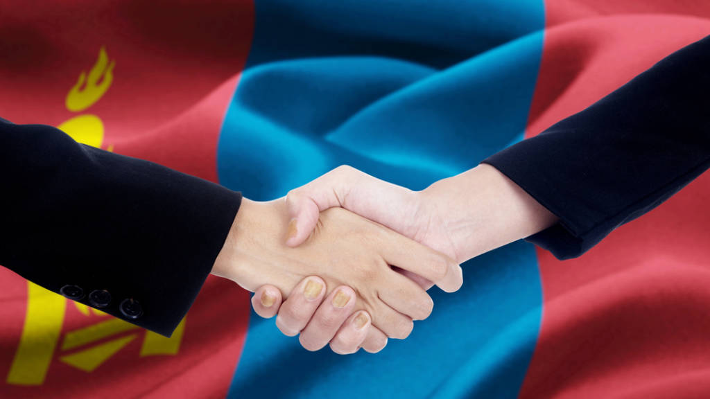 Mongolia Flag