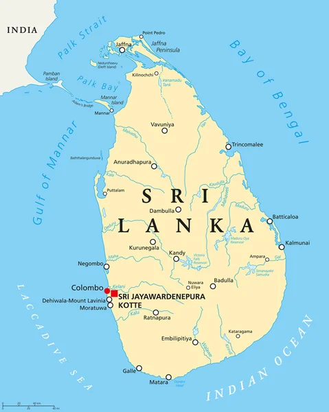 Sri Lanka Map