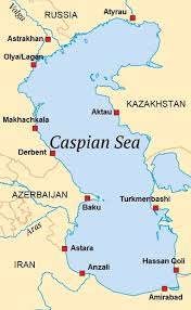 Caspian Sea Map