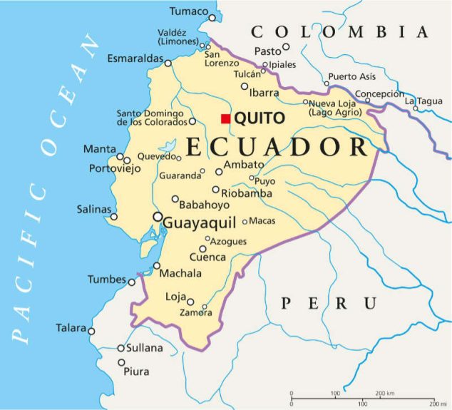 Ecuador Map