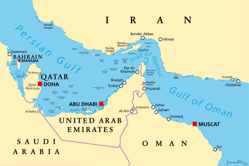 OMAN Map