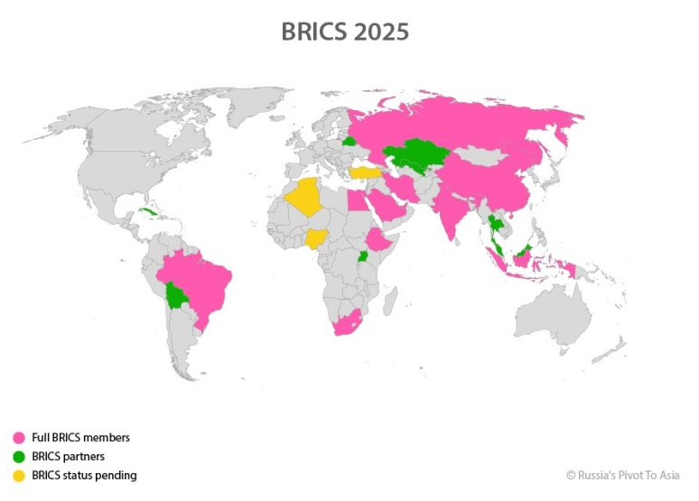 BRICS Map
