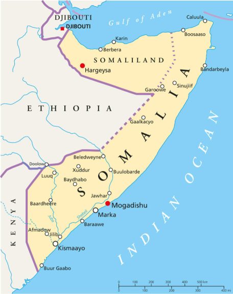 Somaliland Map