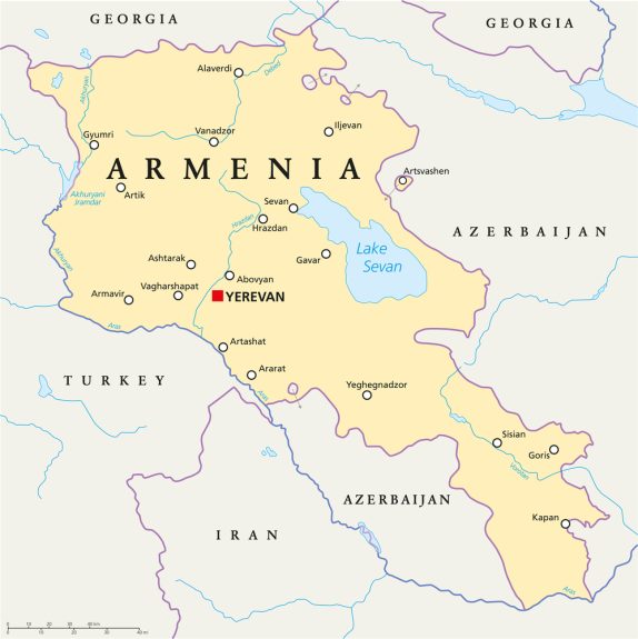 Armenia Map