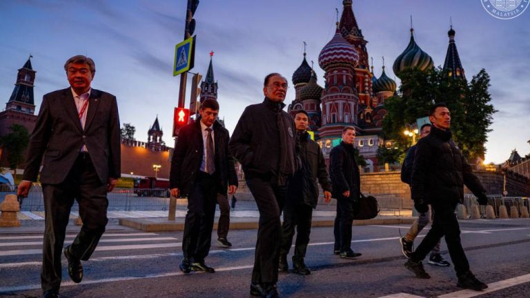 Malaysian PM on Red Square
