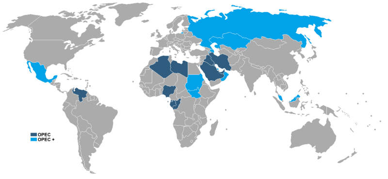 OPEC Map