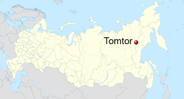 Tomtor Map