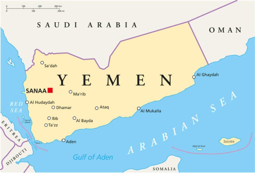 Yemen Map