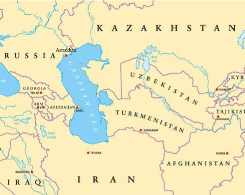 Caspian Map