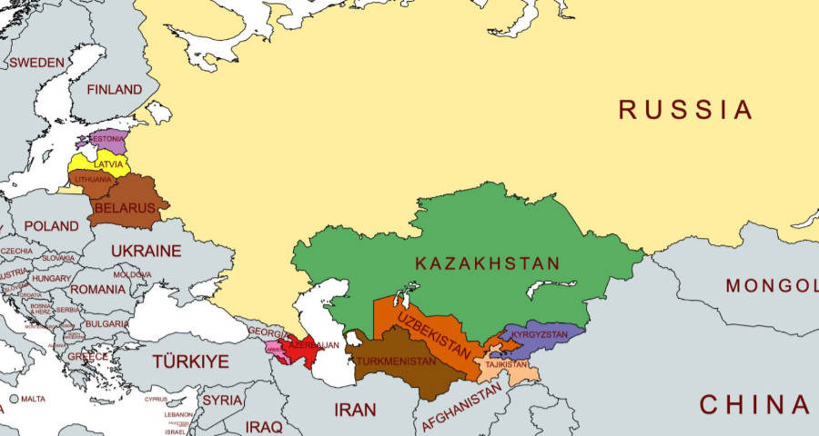 Turkmenistan Map