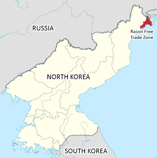 North Korea Map