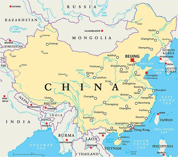 East China Map