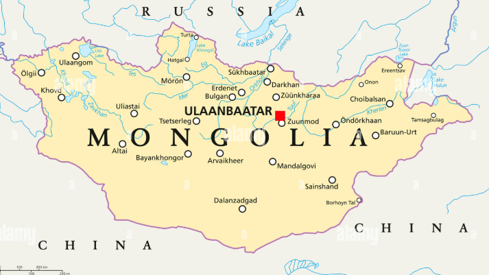 Mongolia Map