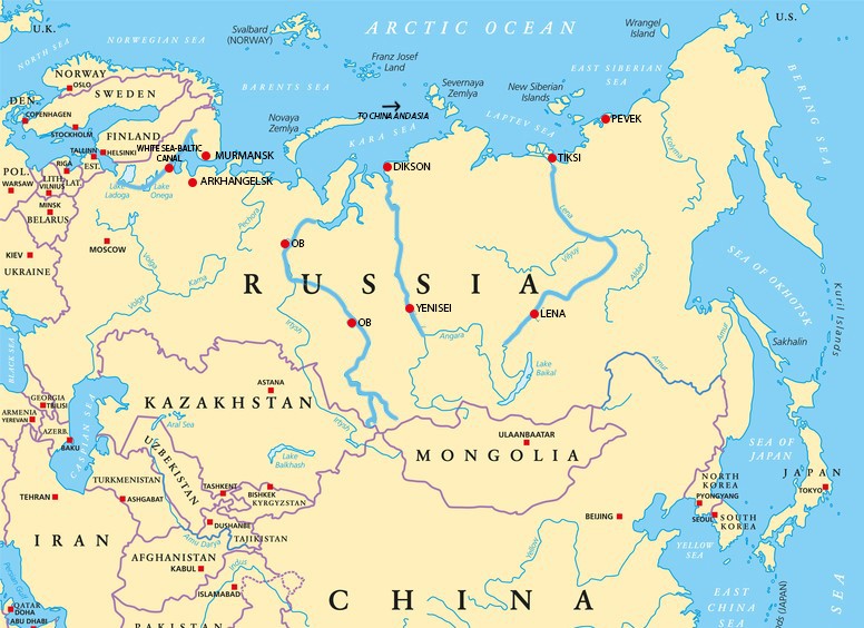 Russia Map