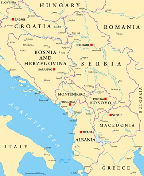 Serbia Map