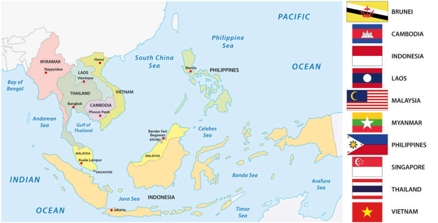ASEAN Map
