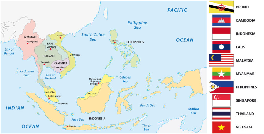 ASEAN Map