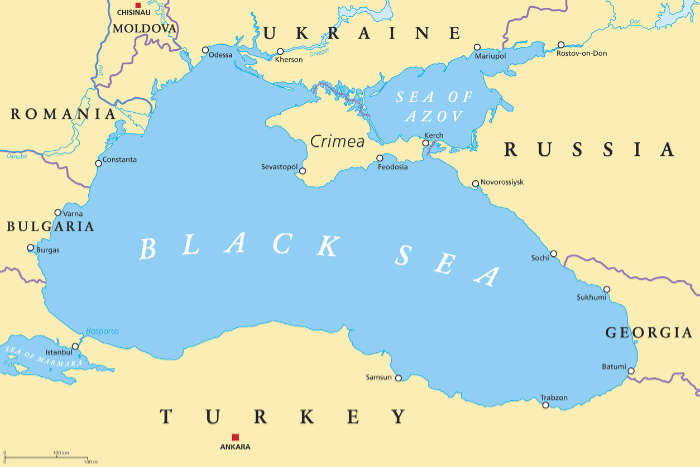 Black Sea Map