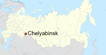 Chelyabinsk Map