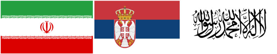 Iran Siberia Afghanistan Flag