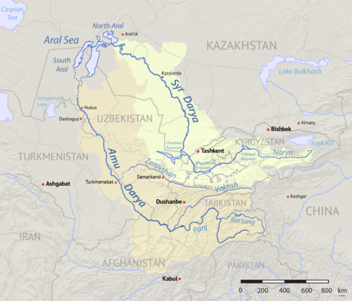 Uzbekistan Map