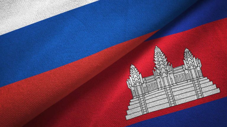 Cambodia Flags
