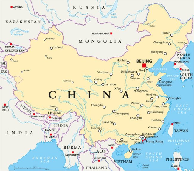 China map