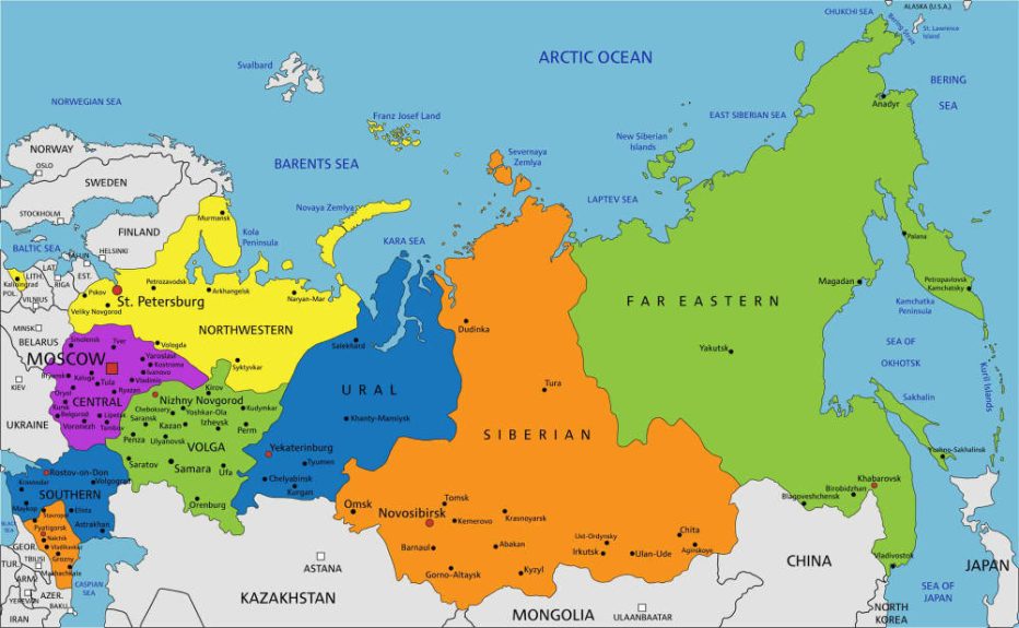 RUSSIA MAP