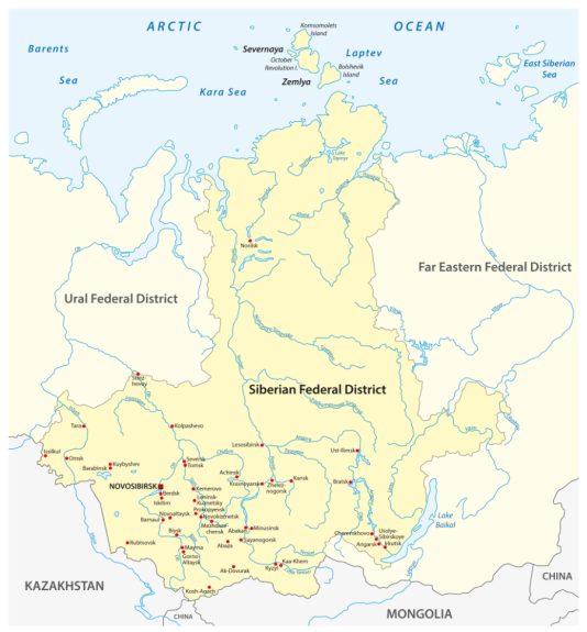 Siberia Map