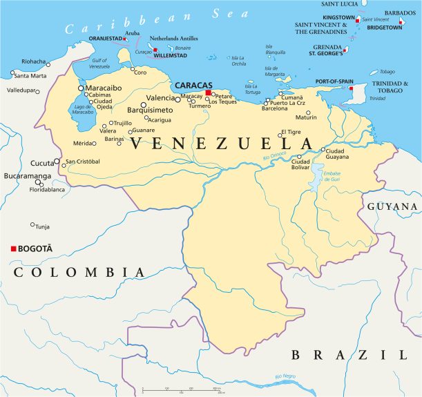 Venezuela map