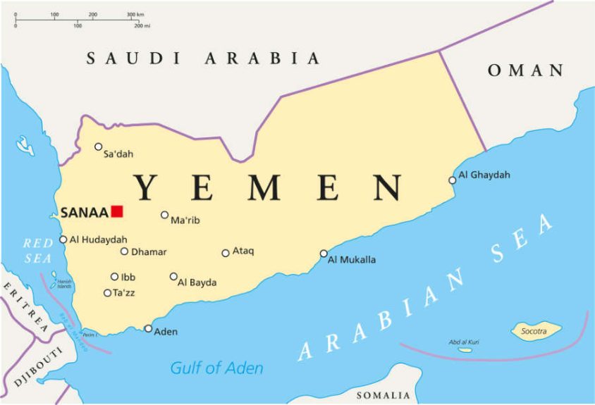 yemen Map