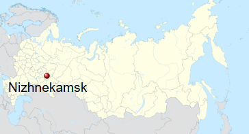 Nizhnekamsk Map