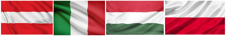 Austria Itali Hungary Poland Flag