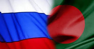 Russia Bangladesh Flag