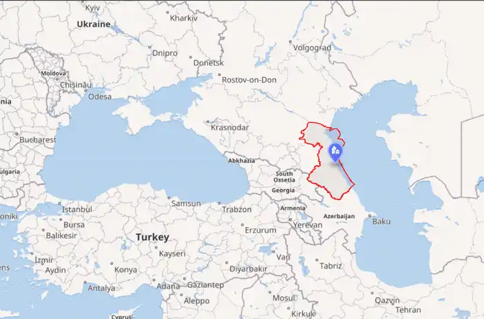 Dagestan Map