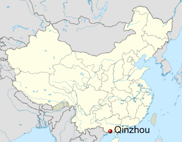 Qinzhou Map